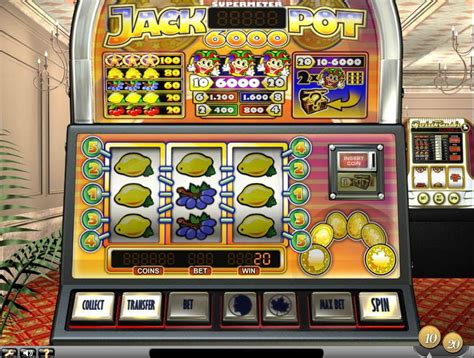Jackpot 6000 Slot Machine .